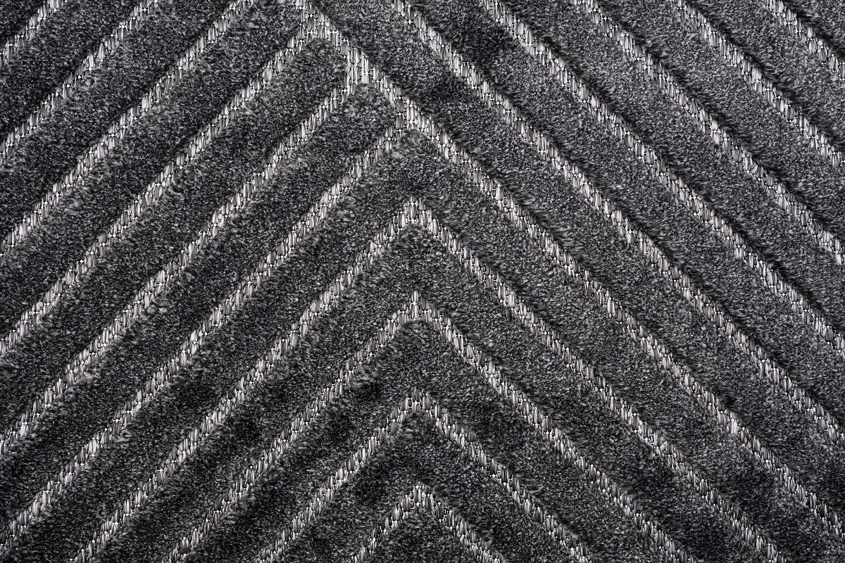 Venus E690B Anthracite Modern Area Rug