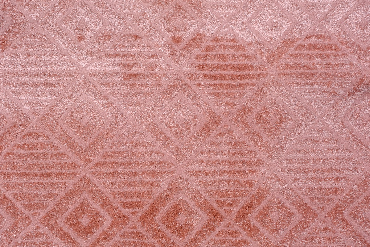 Lucca E645A Pink Modern Area Rug