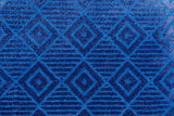 Lucca E645A Blue Modern Area Rug