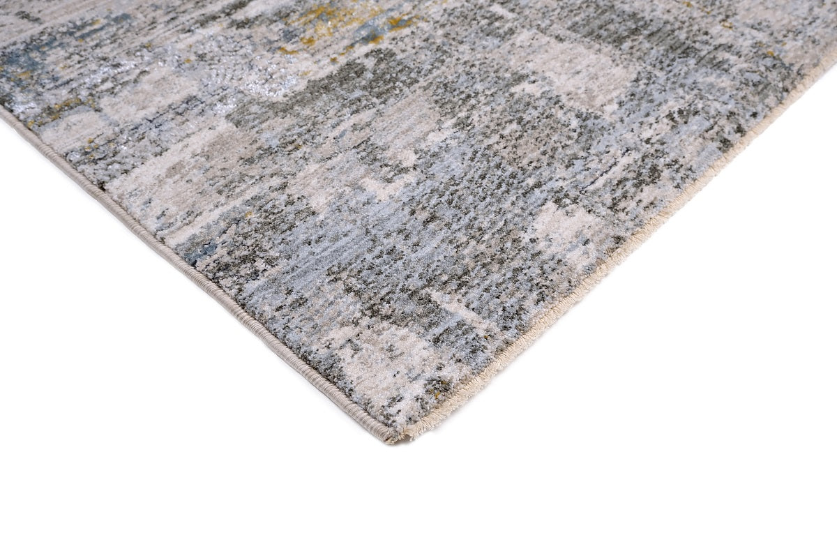 Bonn L0851B Modern Area Rug Light Gray