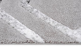 Soho 1237A Light Grey / White Modern Area Rug