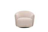 Rest Fabric Modern Armchair Brown