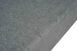 Emu Modern Dark Grey Fabric 4-Seater Sofa Lounge