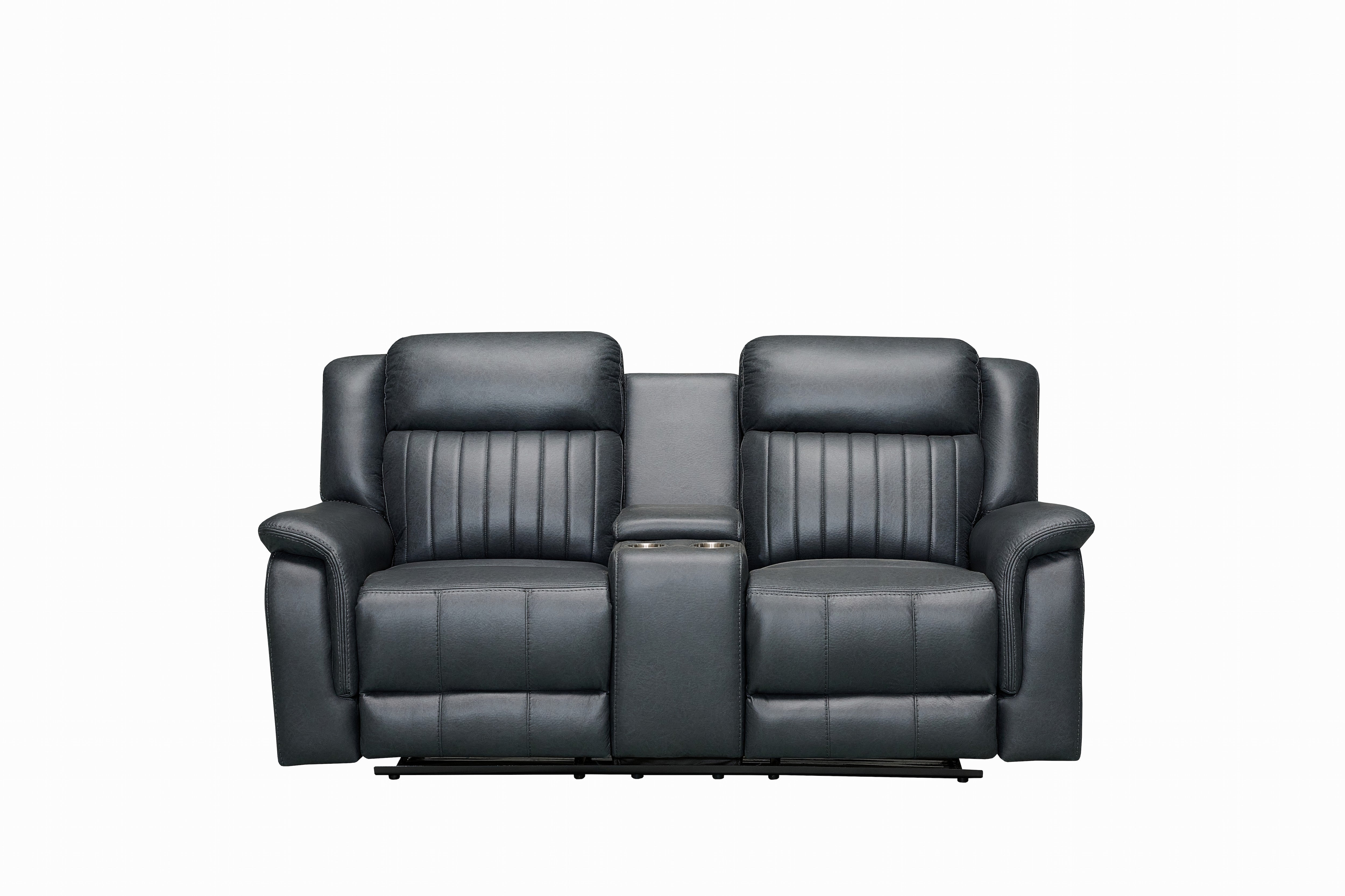 Noir Recliner Sofa Set