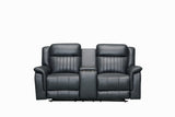Noir Recliner Sofa Set