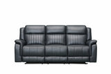 Noir Recliner Sofa Set