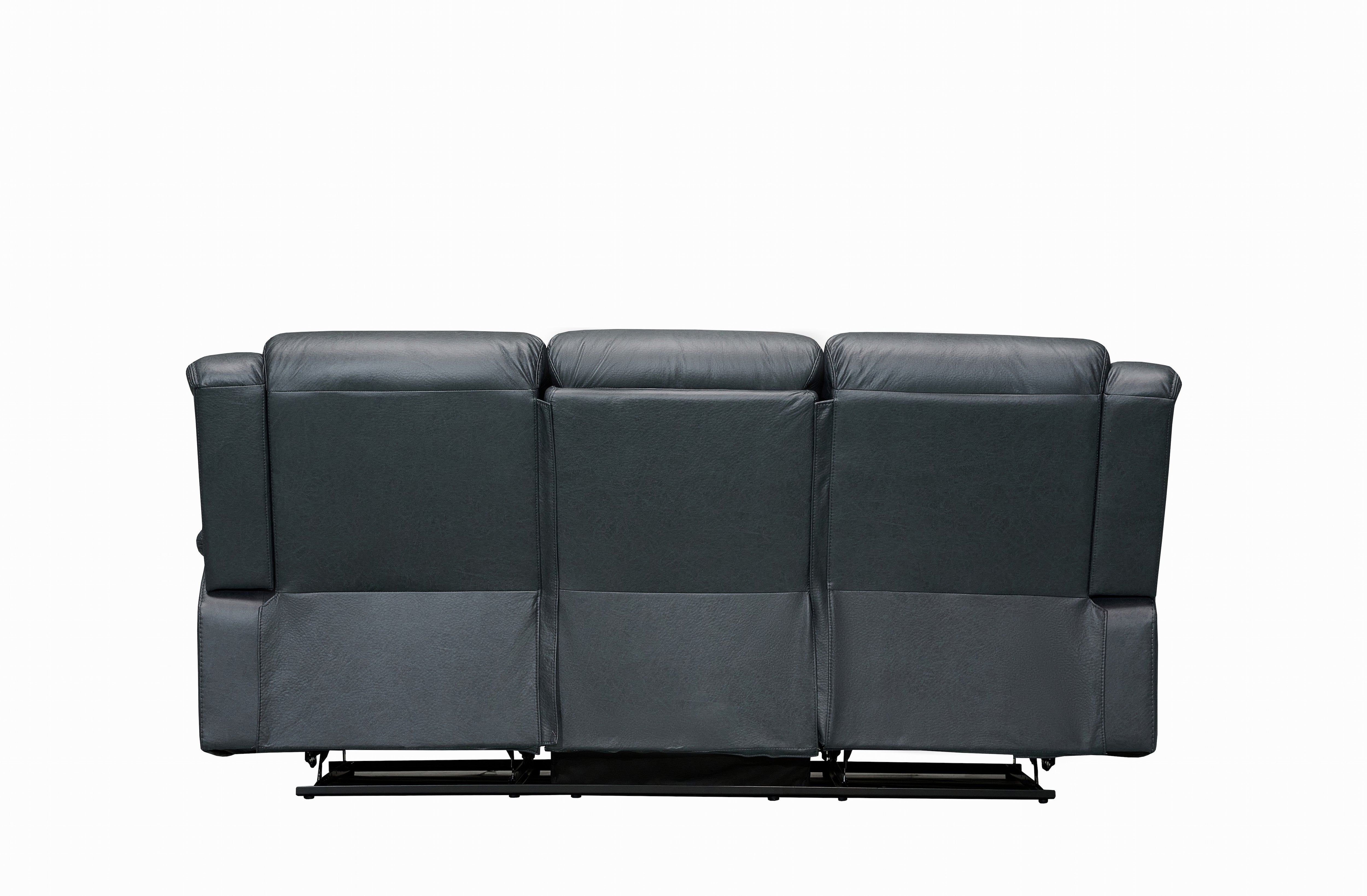 Noir Recliner Sofa Set