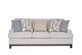 Maddison Dark Grey Fabric Modern Sofa Set