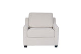 Cameron Beige Fabric Contemporary Sofa Set