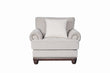 Ryan Beige Fabric Contemporary Sofa Set