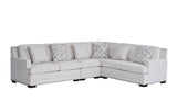 Wilson Cream Fabric Corner Modular Sofa