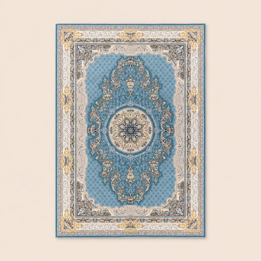 Dariush 1376 Traditional Persian Area Rug Blue