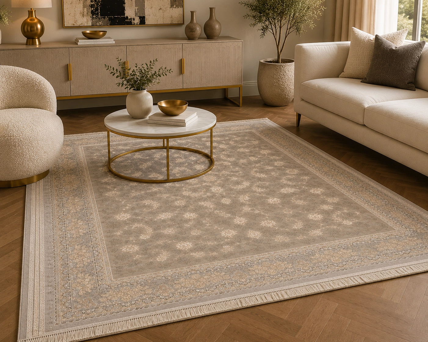 Dariush 1404 Traditional Persian Area Rug Noghreh