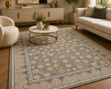 Dariush 1405 Traditional Persian Area Rug Grey