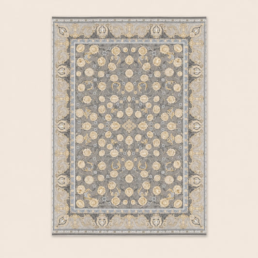 Dariush 1405 Traditional Persian Area Rug Grey