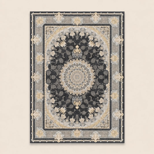 Dariush 1429 Traditional Persian Area Rug Metalic