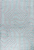 Lucca E433A Green L. Grey Modern Area Rug