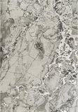 Elmaas T502A Light Grey V Beige Modern Area Rug
