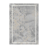 Elmaas T503A Light Grey V Beige Modern Area Rug