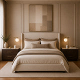 Modern designer table lamp featuring marble base and opal glass globe