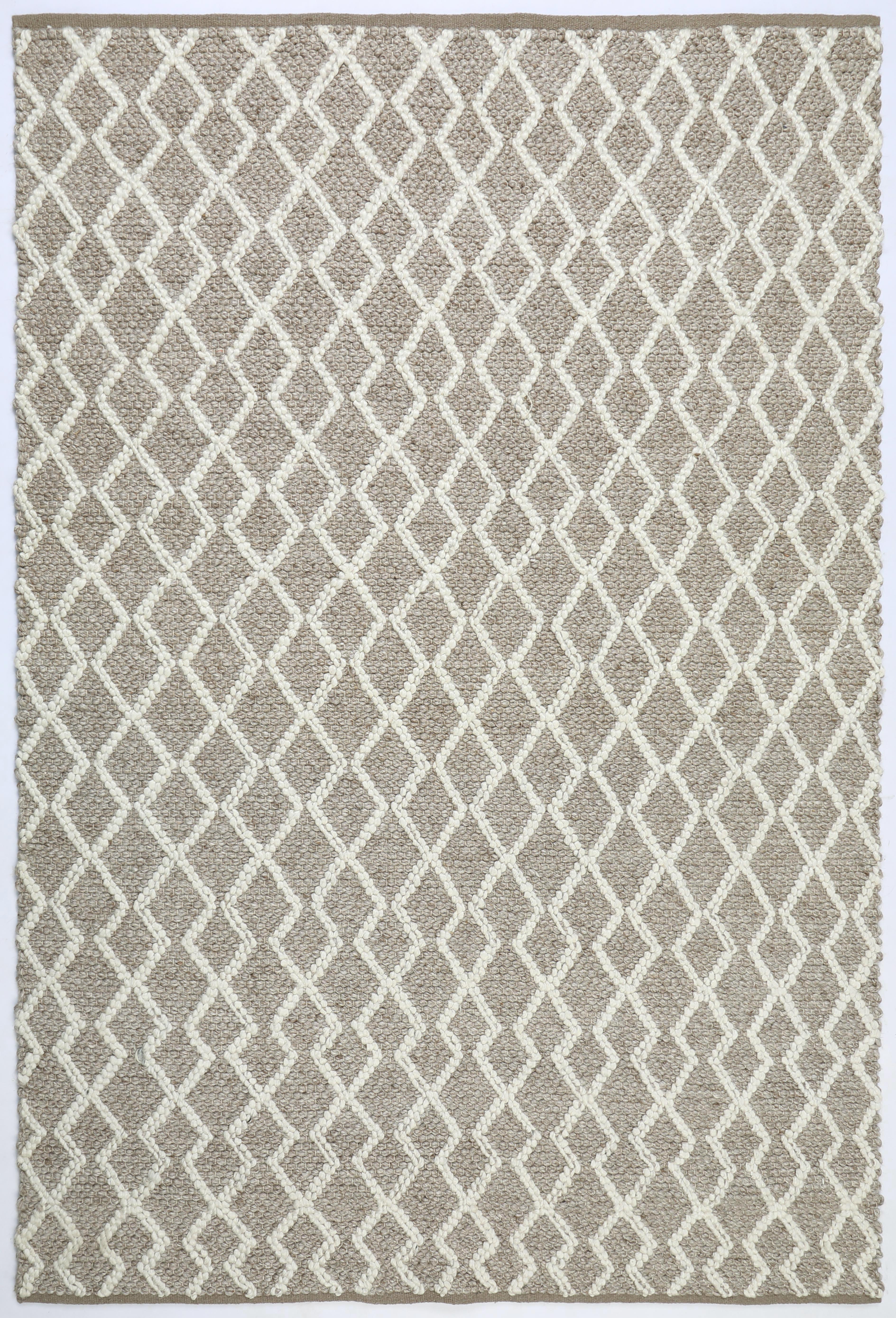 Fintona High Quality Wool Rug Cream Mocha