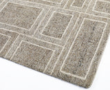 Halista High Quality Wool Rug Natural