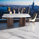 Phoenix Modern Dining Table White