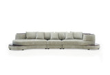 Soma Modern Fabric Sofa Set Light Grey