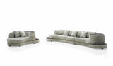 Soma Modern Fabric Sofa Set Light Grey