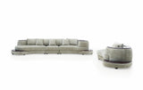 Soma Modern Fabric Sofa Set Light Grey
