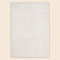 Lucca E648A Cream Cream Modern Area Rug