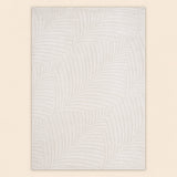 Lucca E648A Cream Cream Modern Area Rug