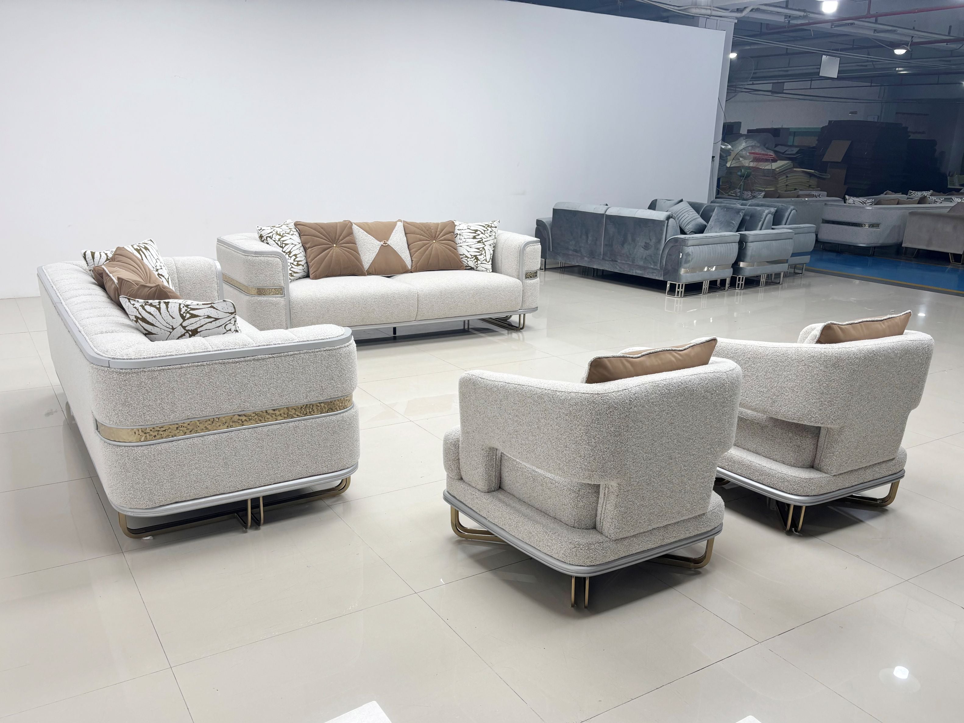 Fraser Modern Sofa Set