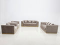 Alfora Modern Fabric Sofa Set Beige
