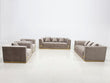 Alfora Modern Fabric Sofa Set Beige