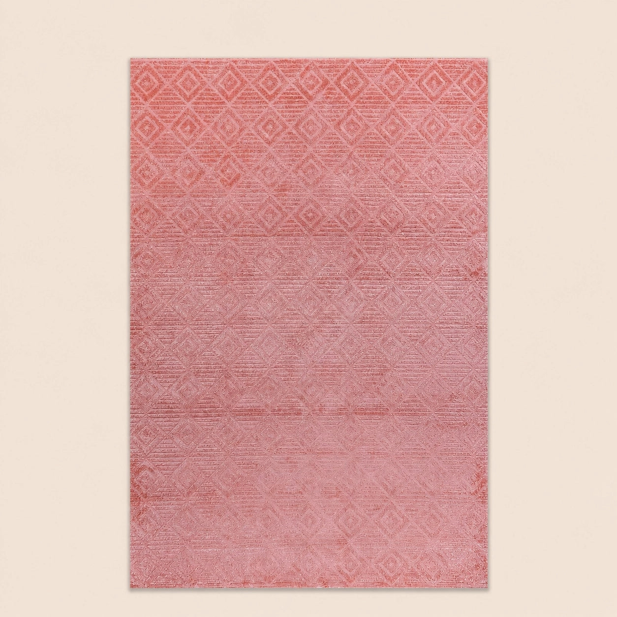 Lucca E645A Pink Modern Area Rug