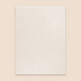 Lucca E433A Cream Camomile Modern Area Rug