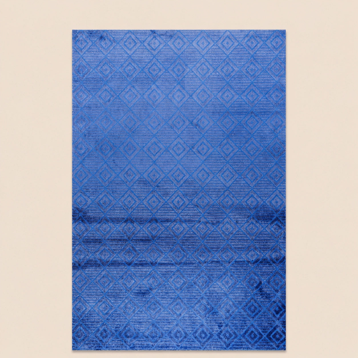 Lucca E645A Blue Modern Area Rug