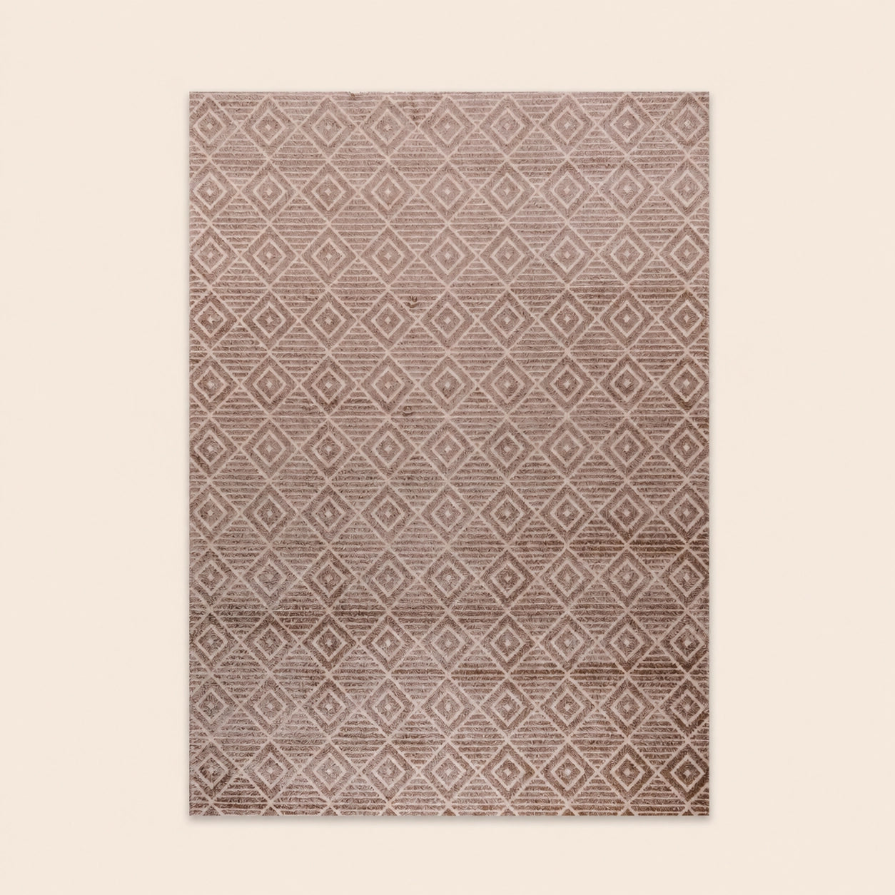 Lucca E645A Toupe Modern Area Rug