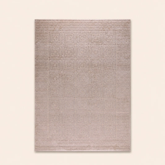 Lucca E646A Beige Modern Area Rug