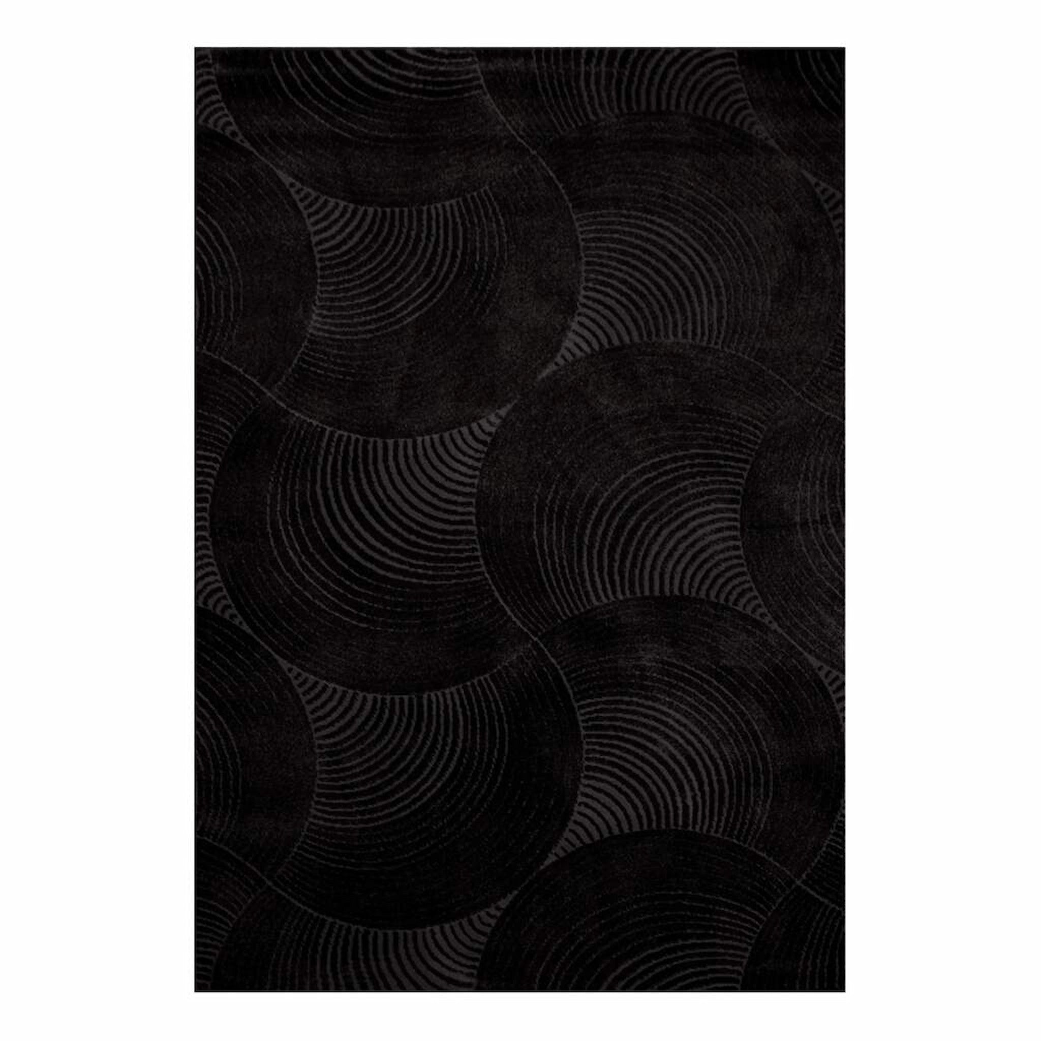 Lucca E647A Anthracite Anthracite Modern Area Rug