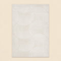 Lucca E647A Cream Cream Modern Area Rug