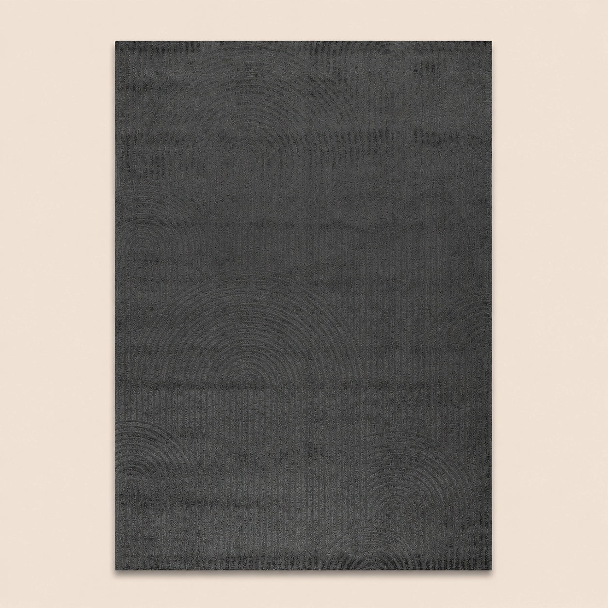 Lucca E652A Dark Grey Dark Grey Modern Area Rug