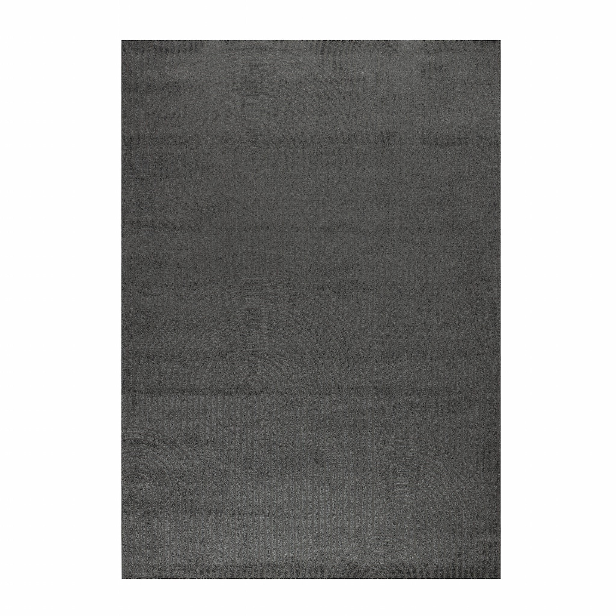 Lucca E652A Dark Grey Dark Grey Modern Area Rug