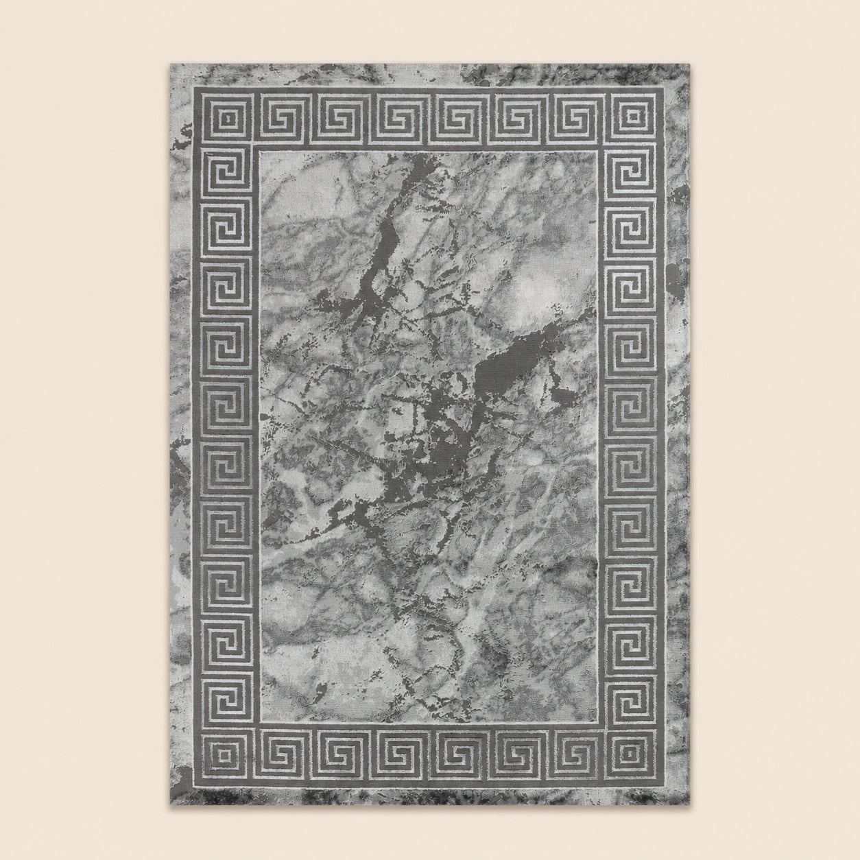Marmaris D380A Dark Grey V Grey Modern Area Rug