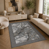 Marmaris D634A Dark Grey V Grey Modern Area Rug