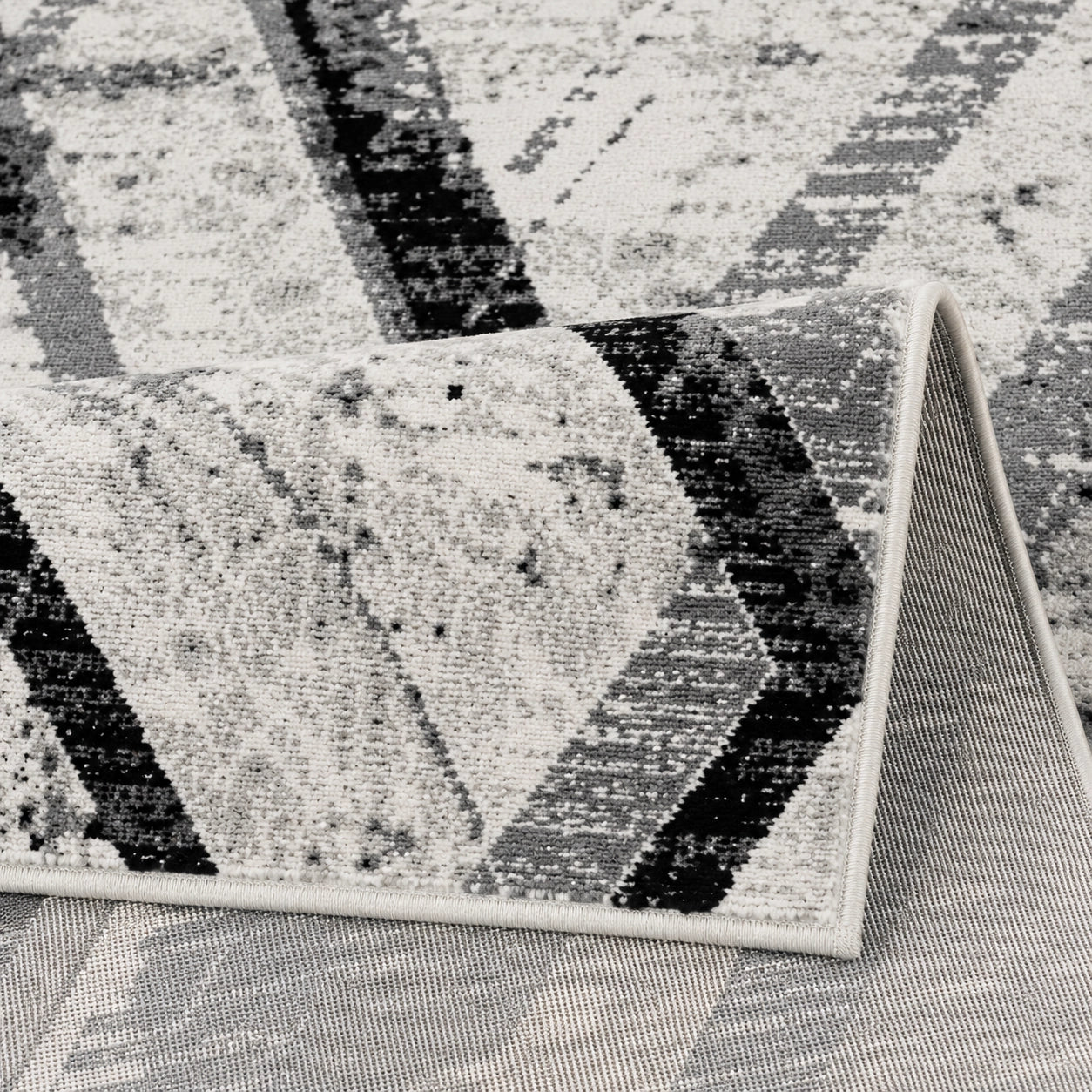 Marmaris E532A Dark Grey V Grey Modern Area Rug