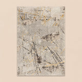 Marmaris E533A Cream V Gold Modern Area Rug