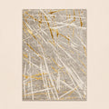 Marmaris E536A Cream V Gold Modern Area Rug