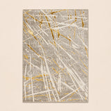 Marmaris E536A Cream V Gold Modern Area Rug